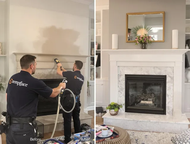 Professional soot removal by Windsor Chimney Sweep team in Windsor, CT
